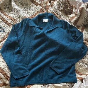 Teal Long Sleeve Sweater